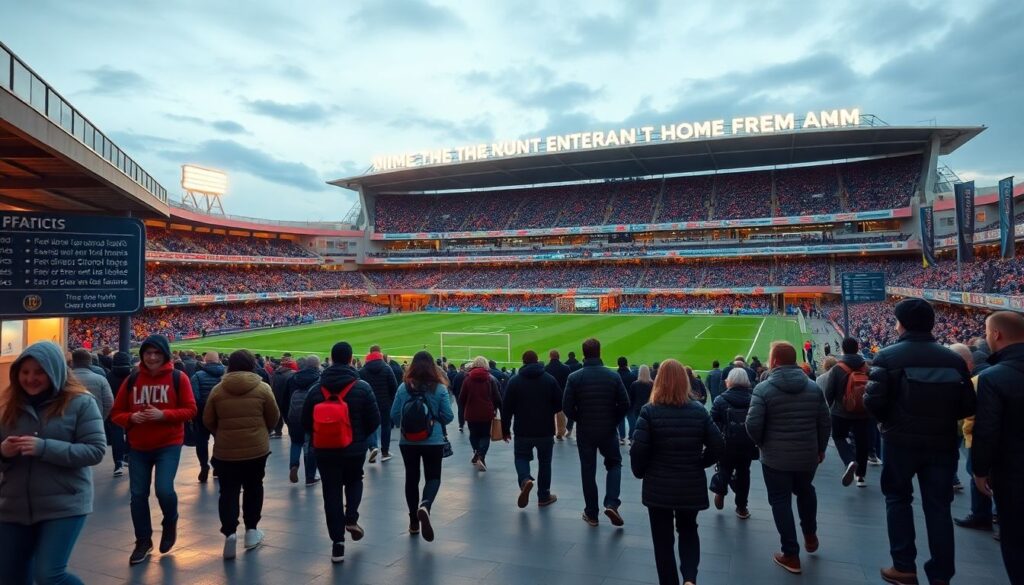 Болельщики о домашнем стадионе: атмосфера и тренды - иллюстрация