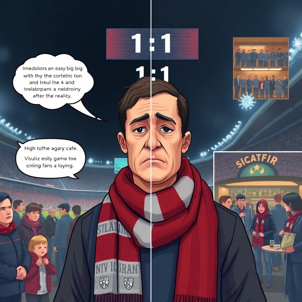 Эмоции после ничьей и почему болельщики остаются верными своей команде