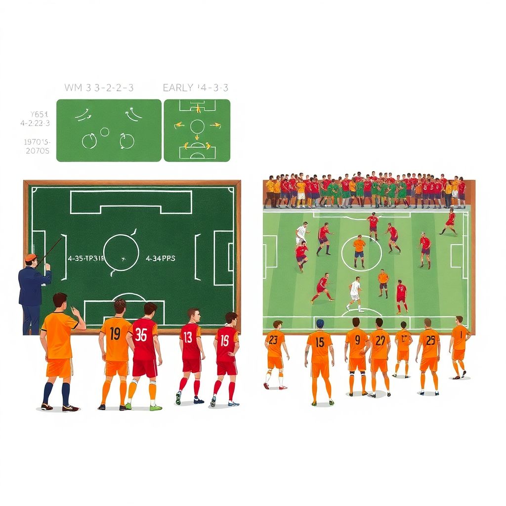 Исторический обзор: как менялись схемы и тактика в разные эпохи спорта