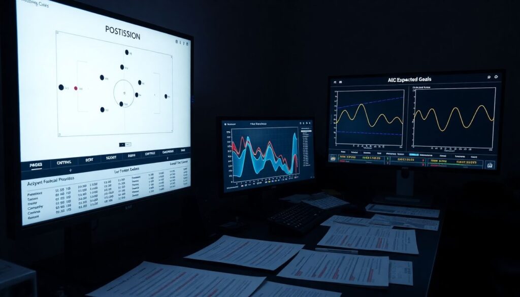 Матч-обзор: матч в цифрах и графиках - иллюстрация