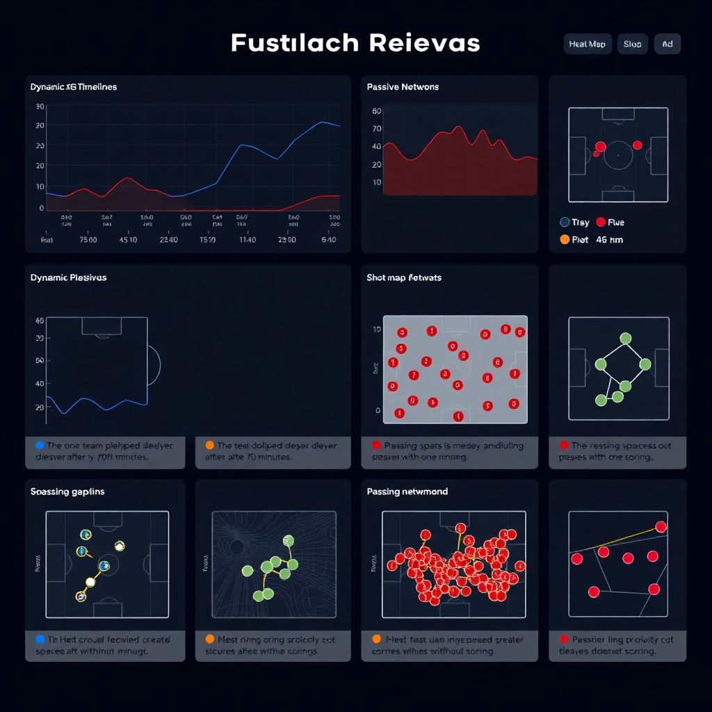 Матч-обзор: матч в цифрах и графиках с ключевыми моментами и статистикой