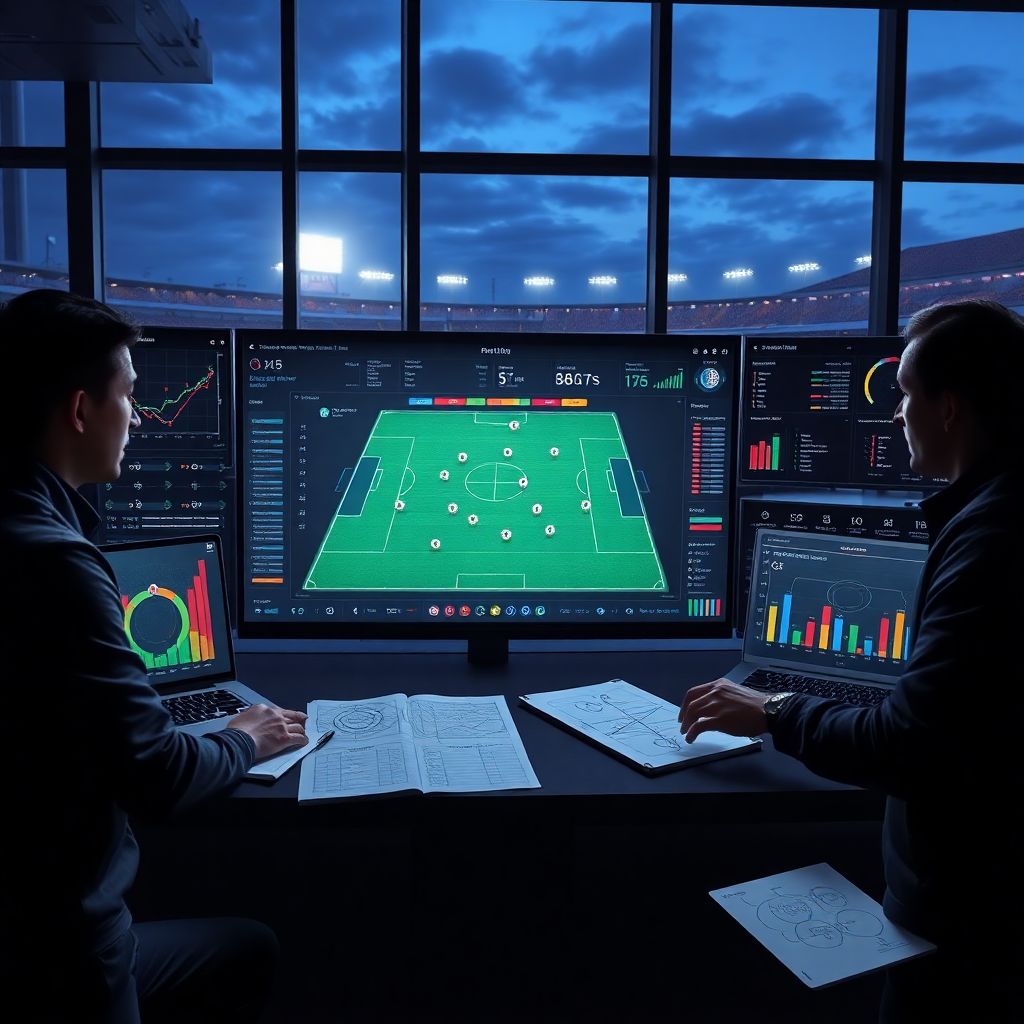 Матч-центр: динамика владения и созданных моментов в реальном времени