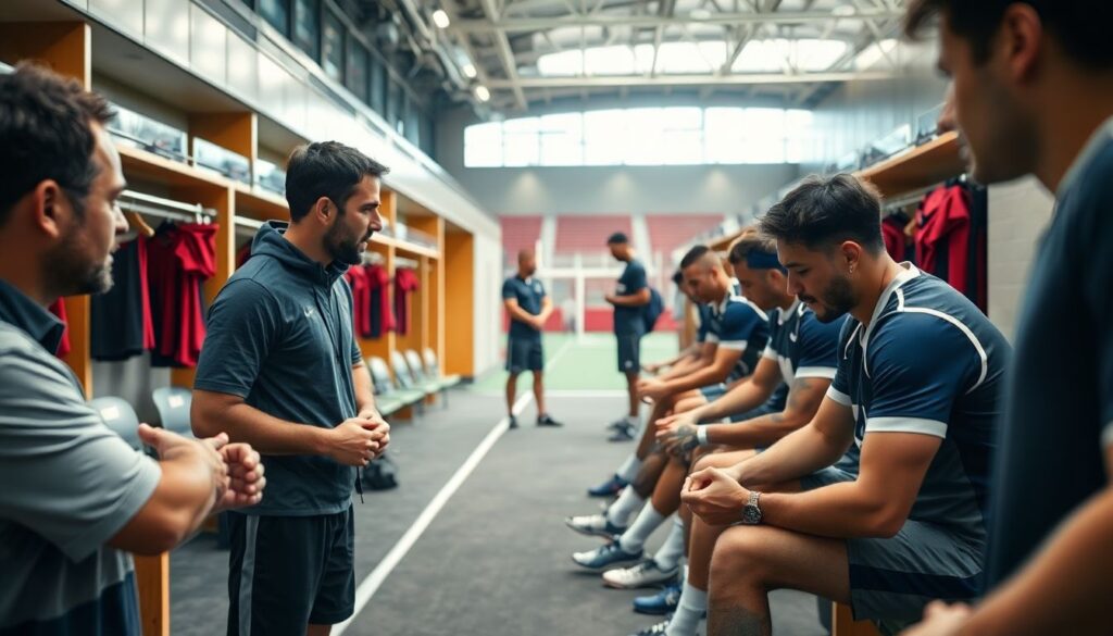 Фоторепортаж: моменты подготовки к игре - иллюстрация