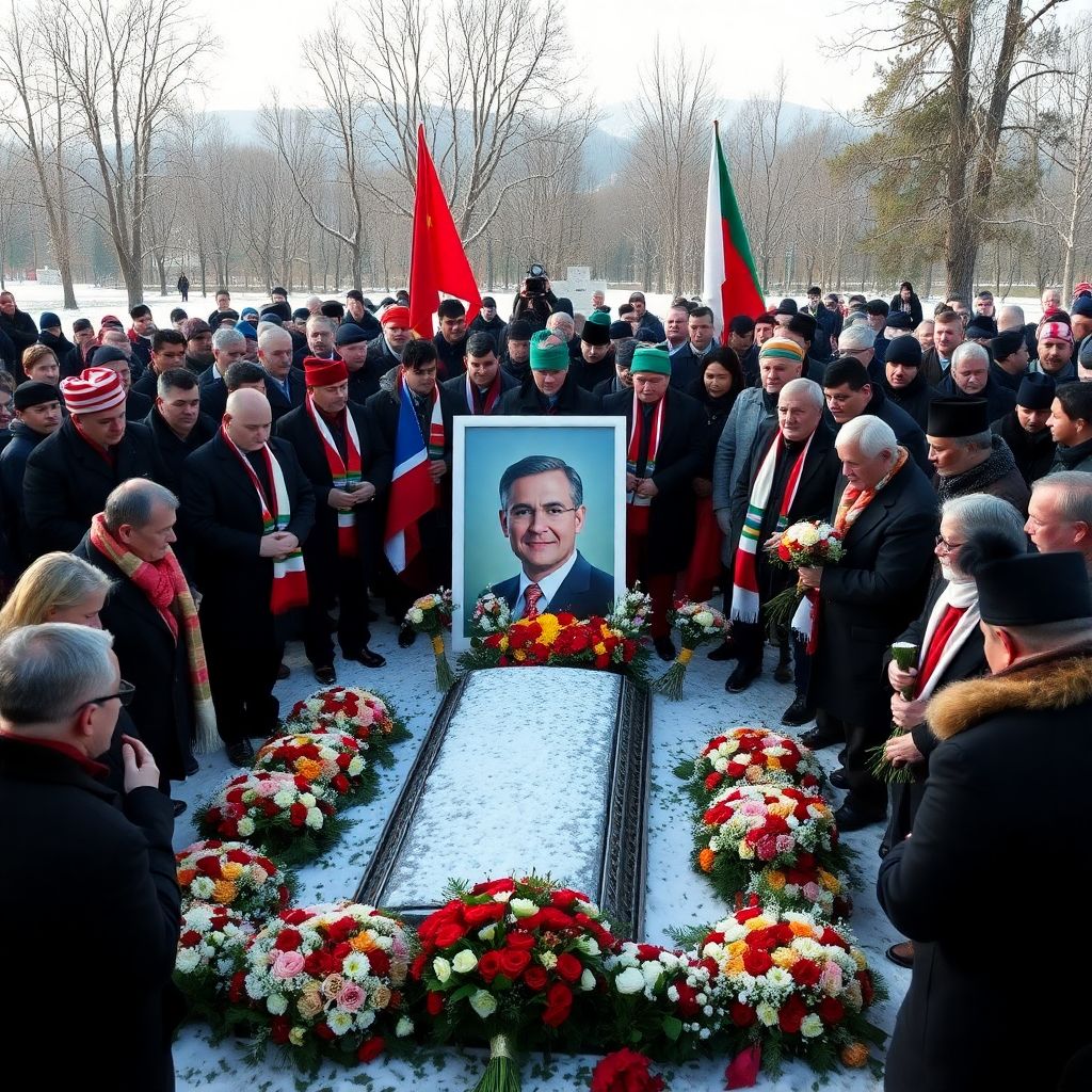 Мухсин Мухамадиев: похороны в Душанбе на Аллее выдающихся деятелей