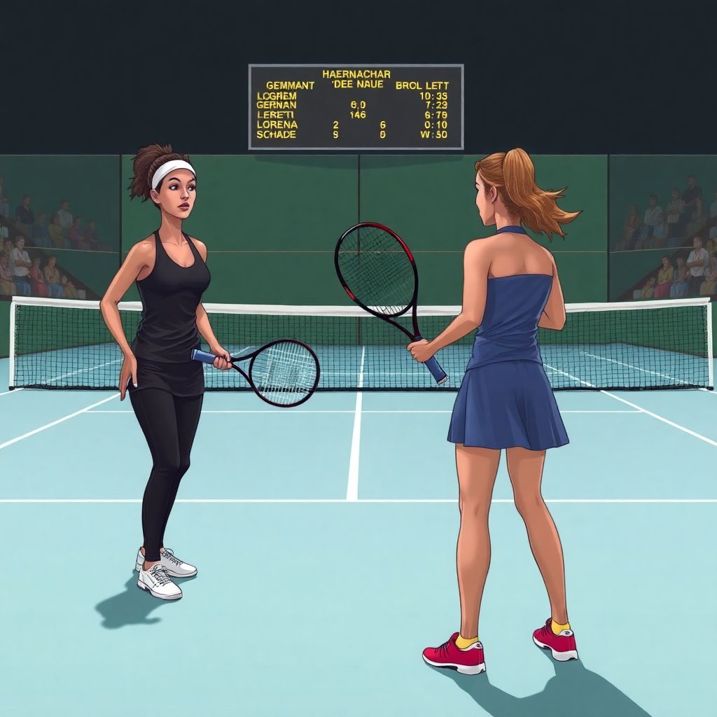 Самая странная участница профессионального тенниса: 38 минут позора в Найроби